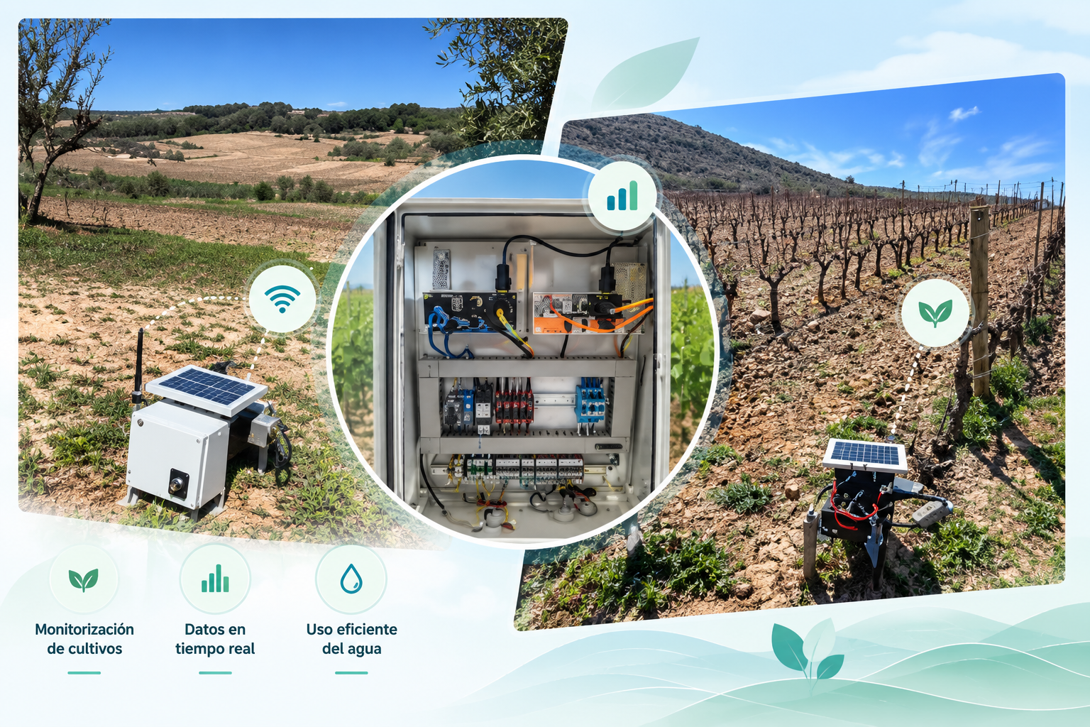 Proyecto de telecontrol en viñedo en Peñafiel, Valladolid